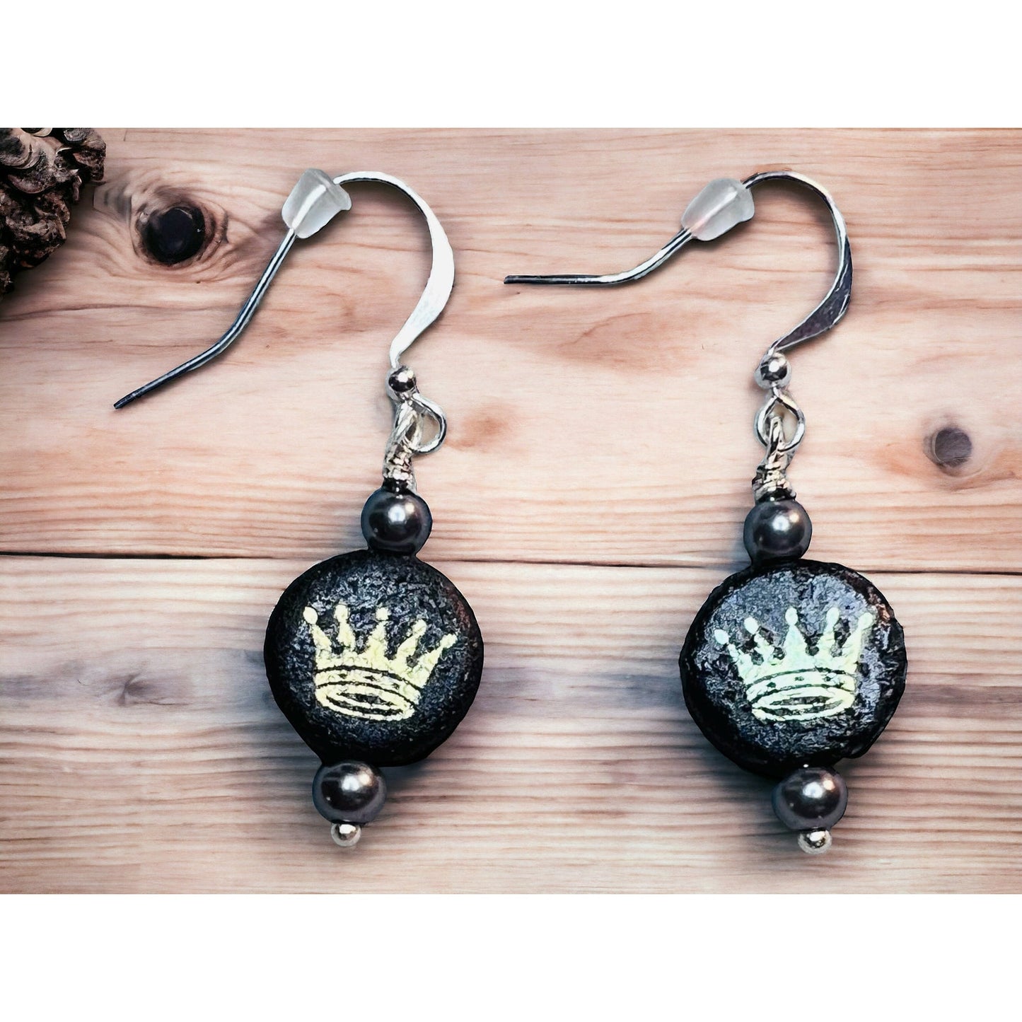 Czech Glass Earrings Made For A Queen