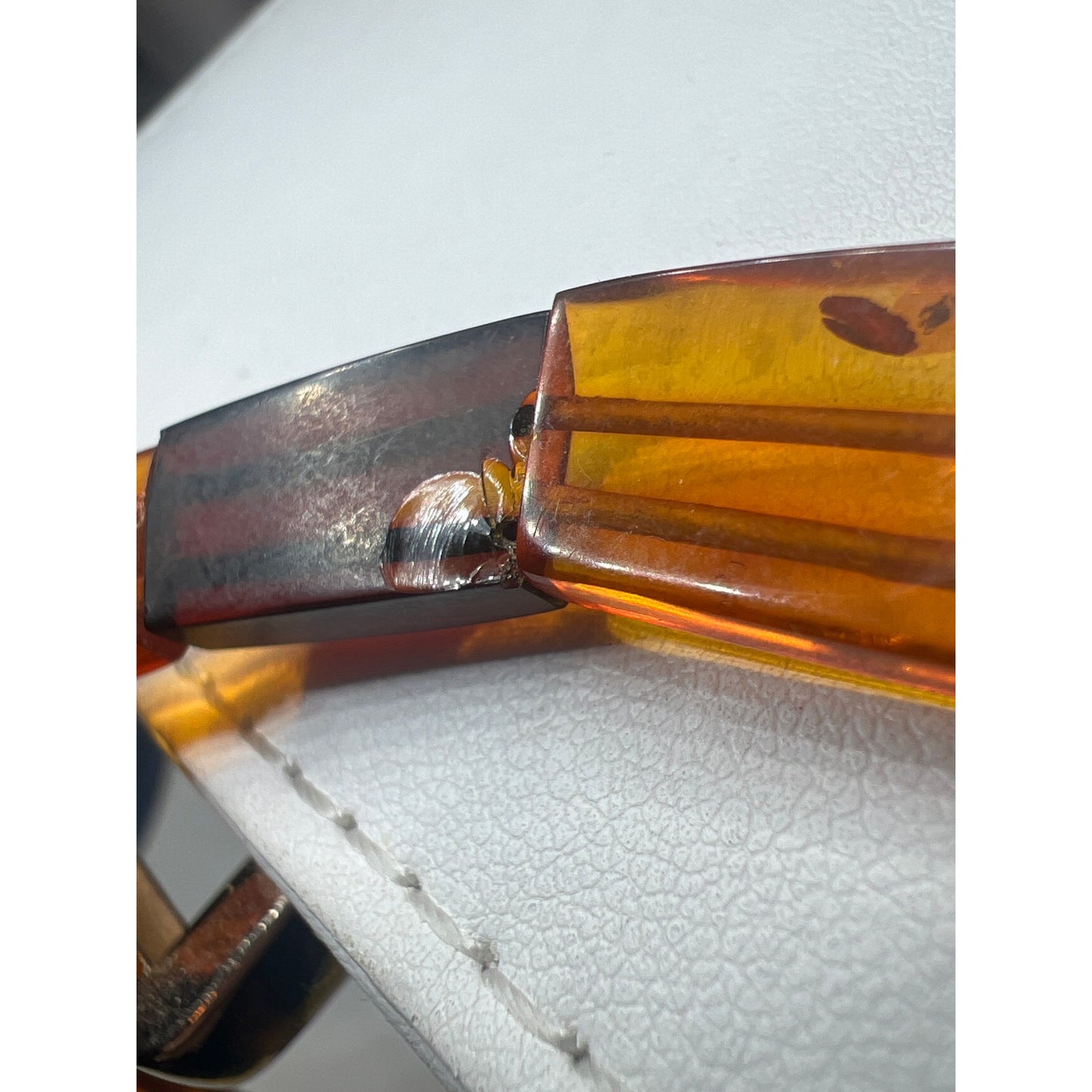 Vintage Baltic Amber Vintage Collar Necklace